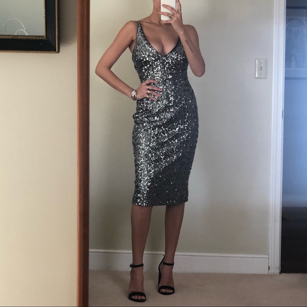 Milly “Liz” Sequin Cocktail Dress